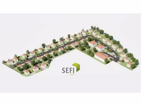terrain constructible viabilisé à vendre