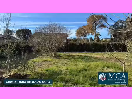 terrain constructible à vendre