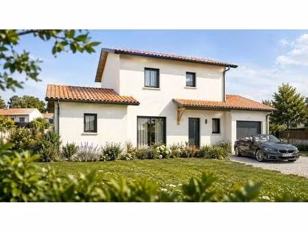 terrain avec maison neuve à vendre