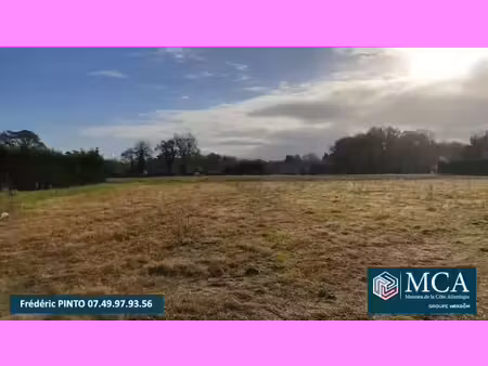 terrain constructible viabilisé à vendre
