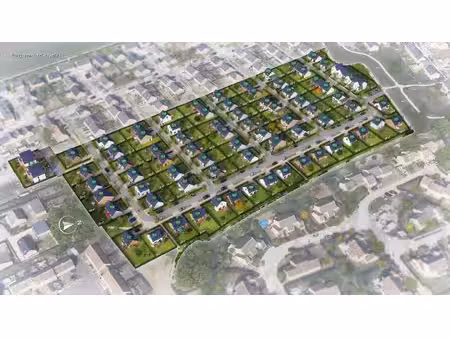 terrain constructible viabilisé à vendre