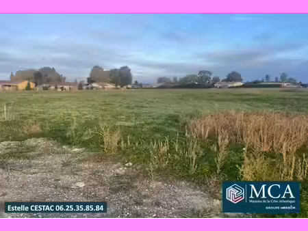 terrain constructible viabilisé à vendre