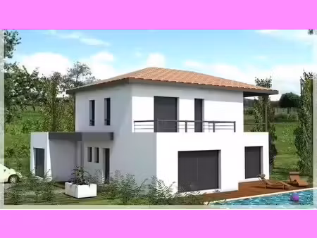 terrain avec maison neuve à vendre