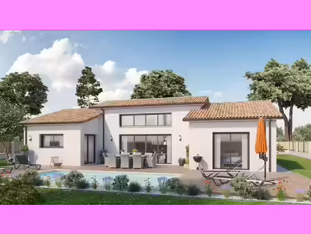 terrain avec maison neuve à vendre