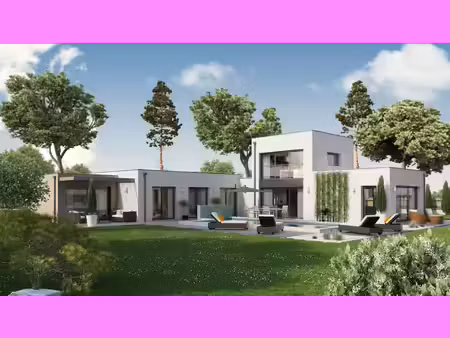 terrain avec maison neuve à vendre