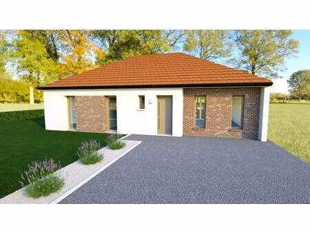 terrain avec maison neuve à vendre