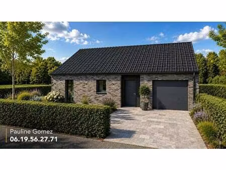 terrain avec maison neuve à vendre
