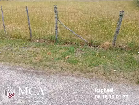terrain constructible viabilisé à vendre