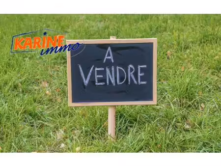 terrain constructible viabilisé à vendre