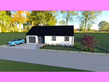 terrain avec maison neuve à vendre