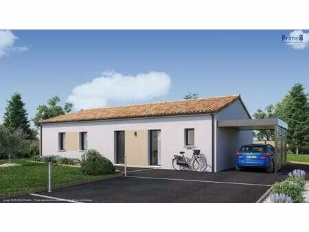 terrain avec maison neuve à vendre
