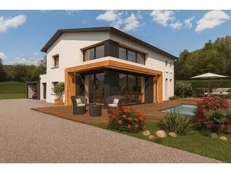 terrain avec maison neuve à vendre