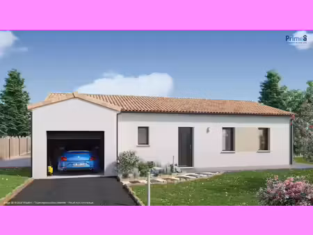 terrain avec maison neuve à vendre