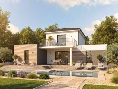 terrain avec maison neuve à vendre