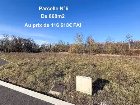 terrain constructible à vendre