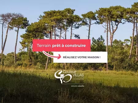 terrain constructible à vendre