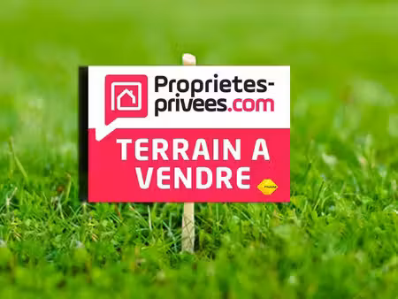terrain constructible à vendre
