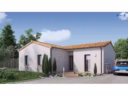 terrain avec maison neuve à vendre