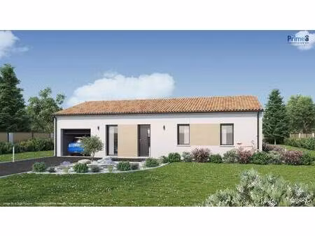 terrain avec maison neuve à vendre