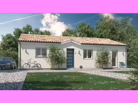 terrain avec maison neuve à vendre