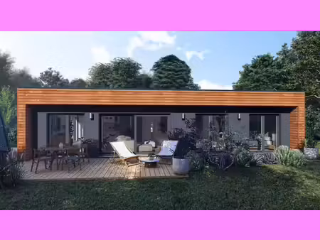 terrain avec maison neuve à vendre