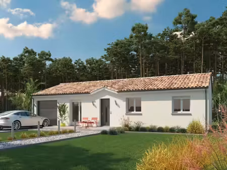 terrain avec maison neuve à vendre
