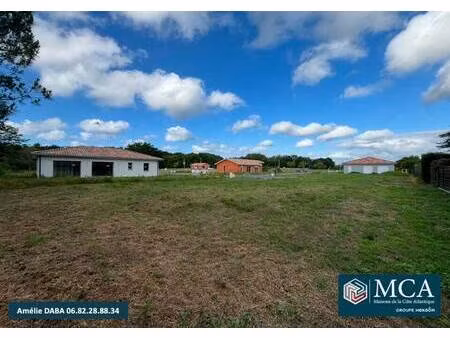 terrain constructible à vendre