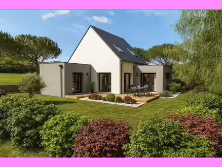 terrain avec maison neuve à vendre