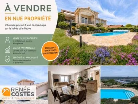 vente en nue propriété - h76 ans - verin (42410)