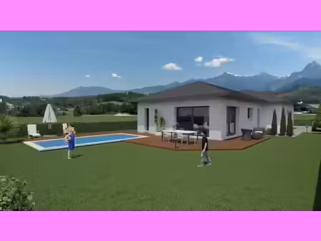 terrain avec maison neuve à vendre
