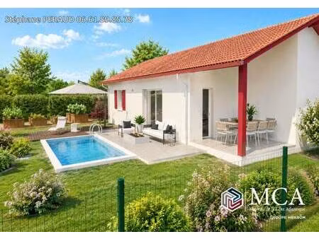 terrain avec maison neuve à vendre