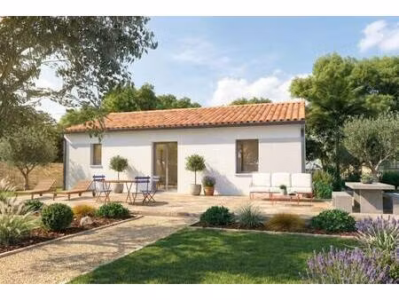 terrain avec maison neuve à vendre