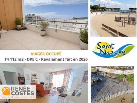 viager occupé - f80-h78 ans - st nazaire (44600)