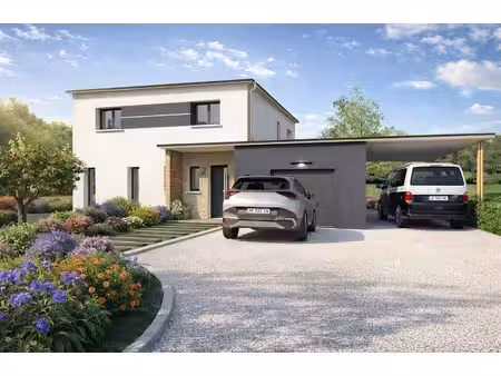 terrain avec maison neuve à vendre
