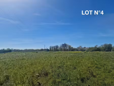 terrain constructible viabilisé à vendre