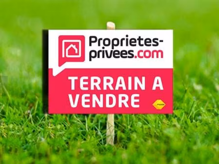 terrain constructible à vendre