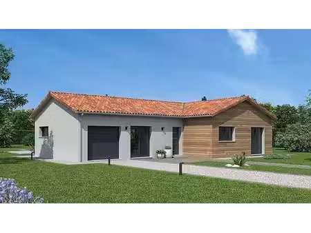 terrain avec maison neuve à vendre