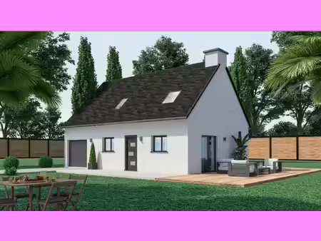 terrain avec maison neuve à vendre