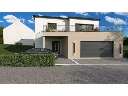 terrain avec maison neuve à vendre
