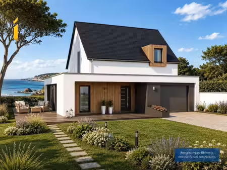 terrain avec maison neuve à vendre