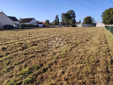 terrain a batir - 1 100 m2 - saint laurent nouan