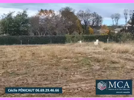 terrain constructible viabilisé à vendre