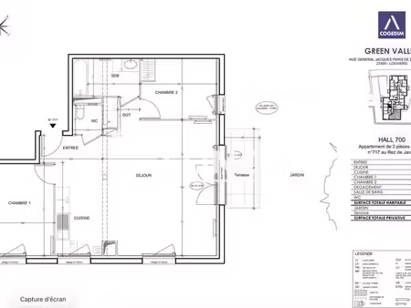 appartement à louer