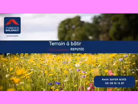 terrain constructible à vendre