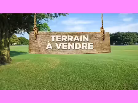 terrain constructible à vendre