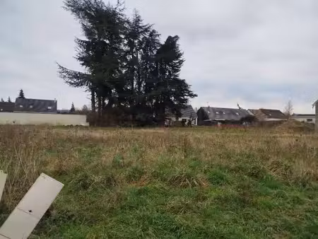 terrain constructible à vendre