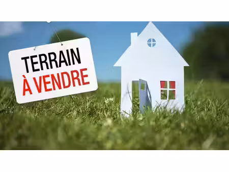 terrain constructible à vendre
