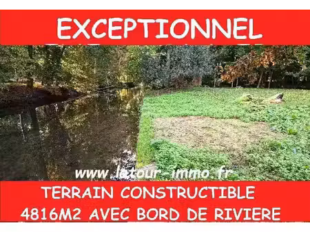 terrain constructible à vendre