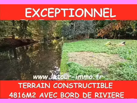 terrain constructible à vendre