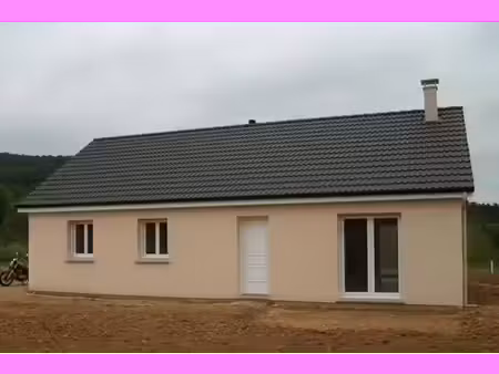 terrain avec maison neuve à vendre